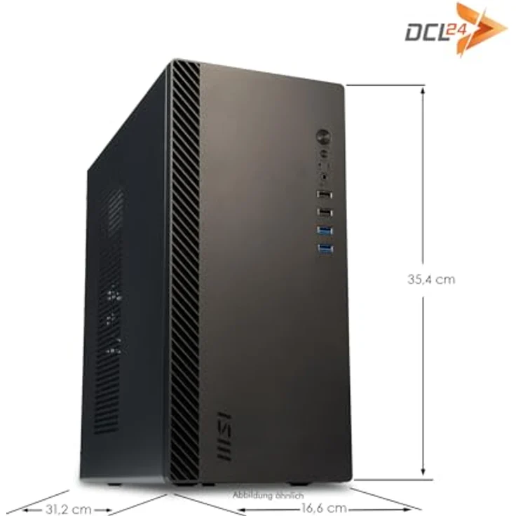 DCL24.DE Office PC Ryzen 5 5500, GT1030, 16GB RAM, 1TB SSD, Windows 11 Pro – Bild 6