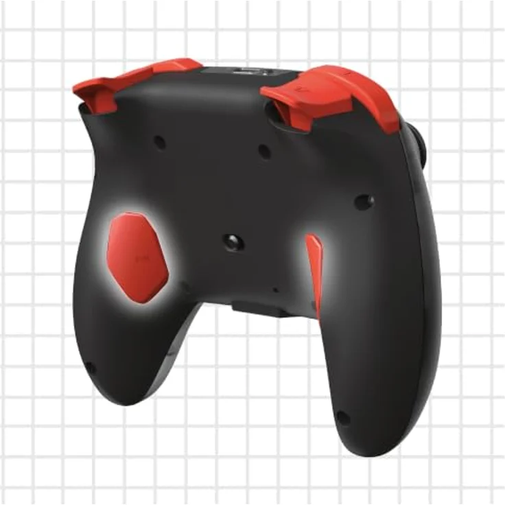 HORI PAD Turbo Wireless Controller - Pokémon Pixel Red - Ergonomischer Controller mit TMR-Sticks, Gyro-Sensoren und programmierbaren Rücktasten für Nintendo Switch 2 – Bild 13