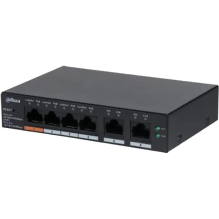 Switch IT DAHUA DH-CS4006-4GT-60 GIGABIT-Switch MIT 4-Port-POE
