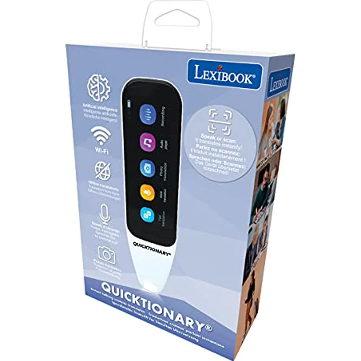 Lexibook QUICKTIONARY Der Künstliche Intelligenz gestützte Instant Talking Translator Pen Scanner, Diktiergerät – Bild 4