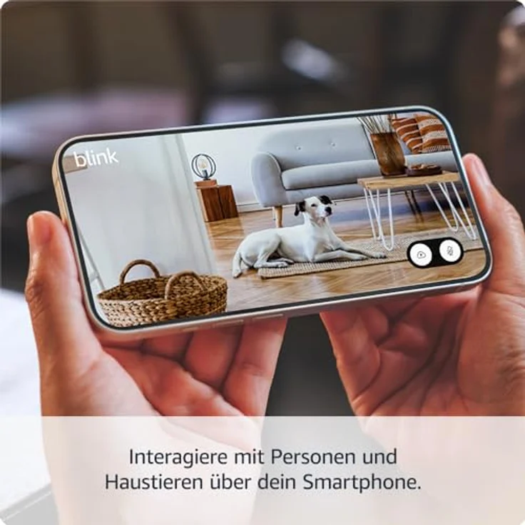 Blink Mini 2 Smarte Plug-in-Sicherheitskamera mit HD-Nachtsicht in Farbe, integriertem Spotlight, Gegensprechfunktion, Bewegungserfassung - Funktioniert mit Alexa (weiß) – Bild 2
