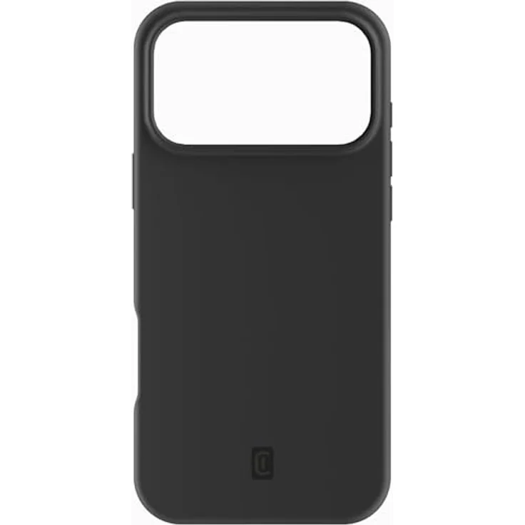 cellularline Sensation Silikonhülle für iPhone 17 Pro, Soft Touch, kratzfest, Schwarz – Bild 1