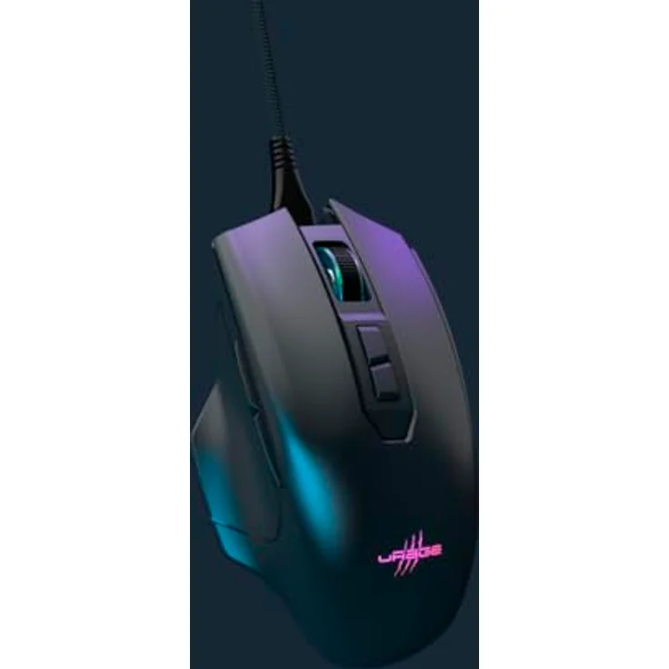 Urage Reaper 410 (Kabelgebunden), Präzise Gaming-Maus mit Pixart-Gaming-Sensor, Schwarz – Bild 4