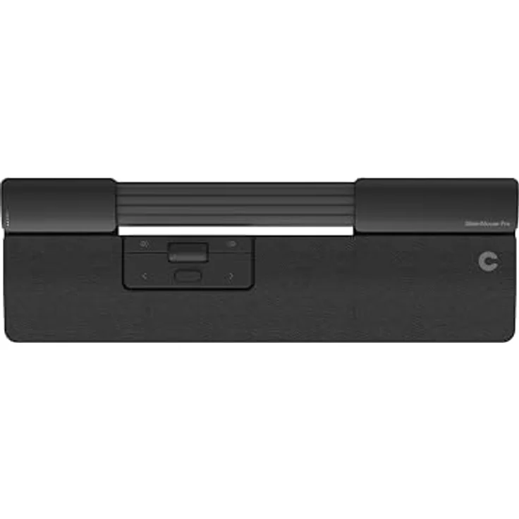 Contour SliderMouse Pro wired Slim WR vegan leather (Kabelgebunden), Maus, Schwarz – Bild 1