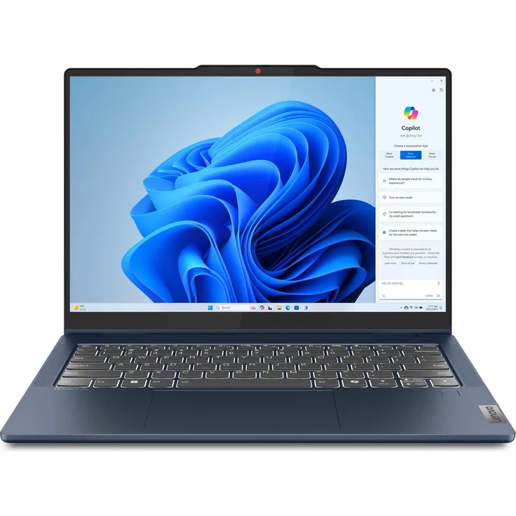 Lenovo IdeaPad 5 2-in-1 14IRH9, Convertible Laptop mit 14" WUXGA Touchscreen, Intel Core i5-13420H, 512 GB SSD, 16 GB RAM, Blau