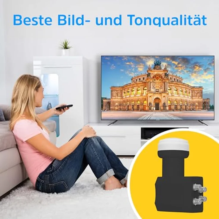 TECHNISAT 0000/8380 Universal-Quattro-LNB 40mm (0000/8380) – Bild 3