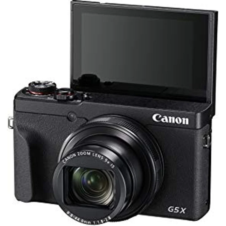 Canon PowerShot G5 X Mark II Digitalkamera (20,1 MP, 5-fach optischer Zoom, 7,5cm (3 Zoll) Display, klappbar, DIGIC 8, EVF, 4K, Full-HD, WLAN, Bluetooth, Blendenautomatik, Zeitautomatik) schwarz – Bild 7