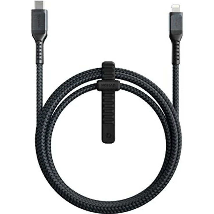 Nomad Rugged USB-C Kabel, für iPhone-iPad, 1,5 m, schwarz – Bild 2