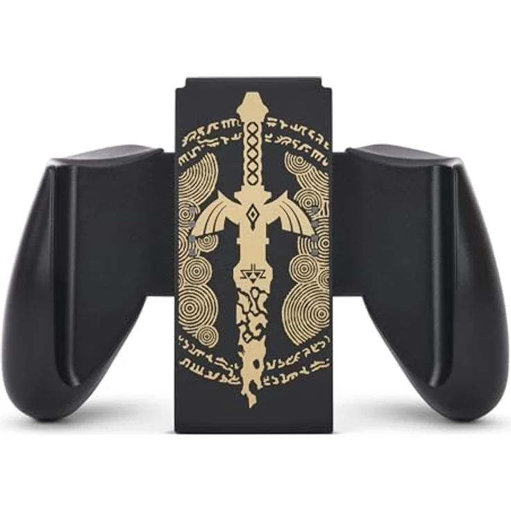 PowerA Joy-Con-Komfortgriff für Nintendo Switch - Verwittertes Master Sword, Spiele-Controller, Gamepad, Nintendo Switch Lite, Offiziell Lizenziert – Bild 1