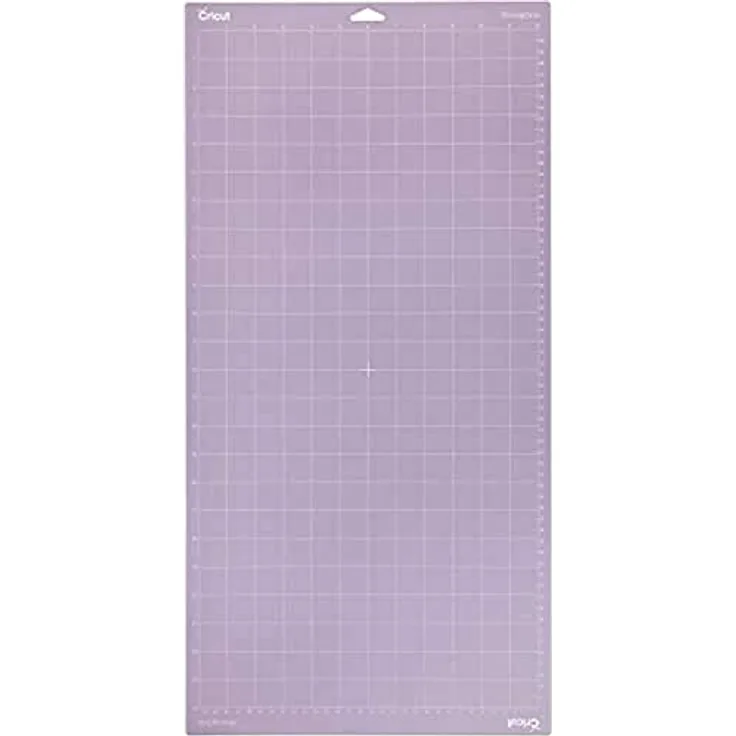 Cricut StrongGrip Schneidematte, Violett/weiß, 30x60 cm für schwere Materialien