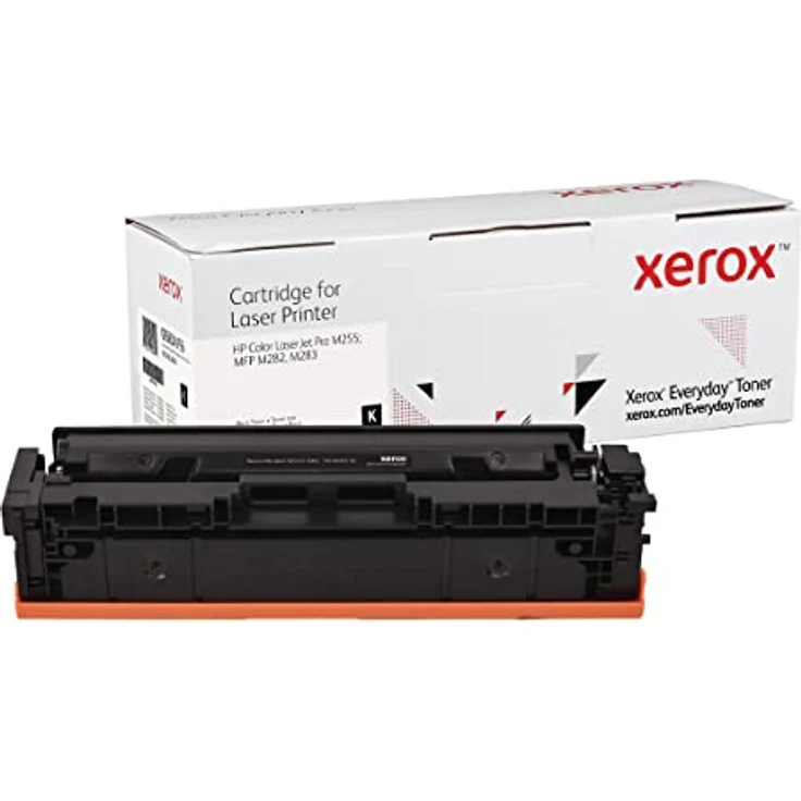 Xerox Everyday Tonerpatrone, hohe Ergiebigkeit, Schwarz, kompatibel zu 207X, W2210X, für Color LaserJet Pro M255dw, M255nw, M282nw, M283fdn, M283fdw, Reichweite ca. 3150 Seiten – Bild 1