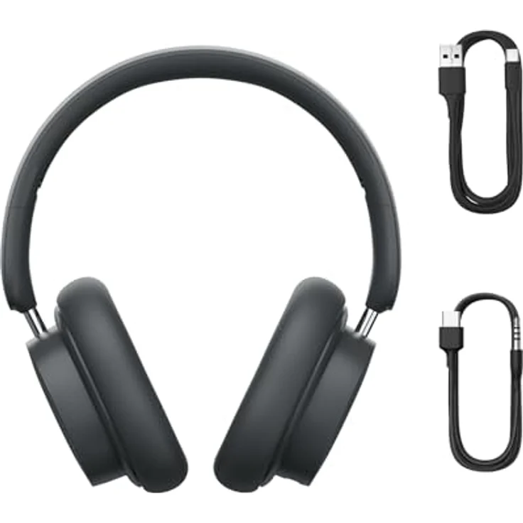 Baseus Bowie D05 In-Ear Bluetooth 5.3 Wireless Kopfhörer Grau mit aktiver Geräuschunterdrückung – Bild 1