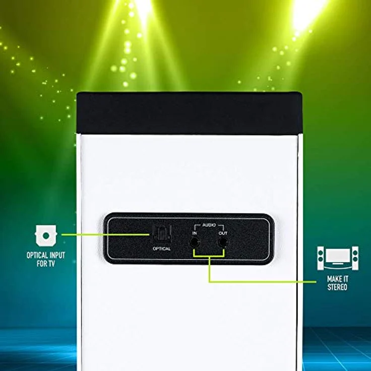 Lautsprecherturm NGS SKY CHARM Weiß 50W – Bild 3