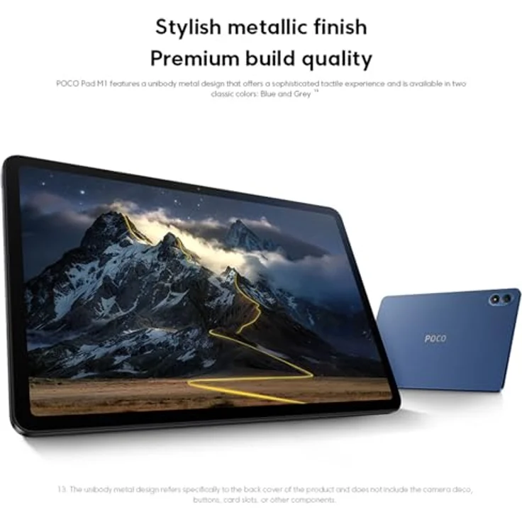 Xiaomi Poco Pad M1 Tablet 12,1" 2,5K Display, 8GB RAM, 256GB Speicher, Wifi, Grau – Bild 9