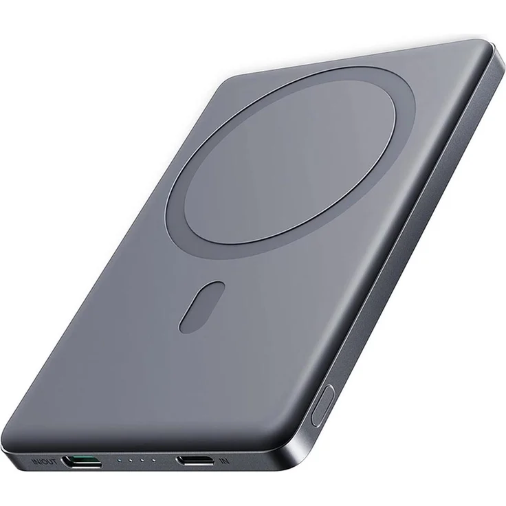 Joyroom JR-PBM08 PowerBank für MagSafe, 5000 mAh, Quick Charge, USB Type C, mit kabellosem Laden