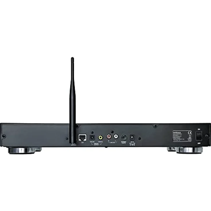 Renkforce RF-DAB-IR1700 Radio-Adapter Internetradio Aluminium (gebürstet) (MA-20) schwarz – Bild 4