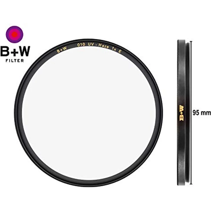 B+W UV-Haze- und Schutz-Filter (95mm, E, F-Pro, 2x vergütet, Professional) – Bild 3