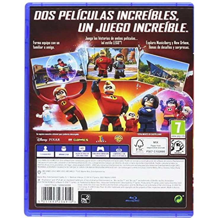 Warner Bros Interactive Spain LEGO Los Increíbles - Edición Estándar - PlayStation 4, Open-World-Spiel mit Teamarbeit und Charakteranpassung – Bild 2