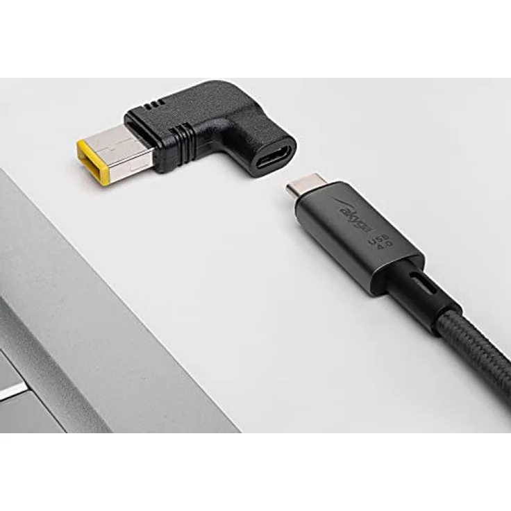 AKYGA Plug for Universal Notebook Adapter AK-ND-C11 USB-C/Slim Tip Lenovo – Bild 3