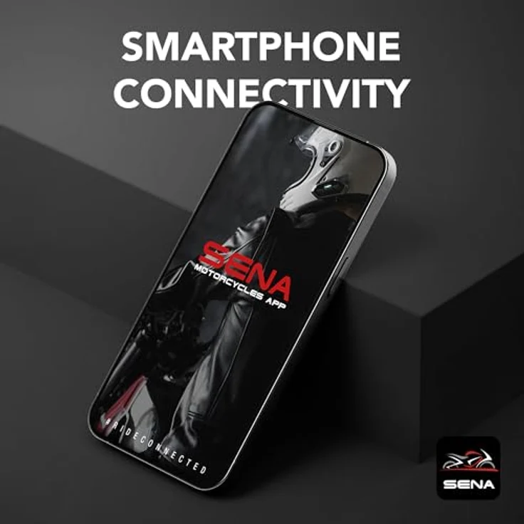 Sena 5R Lite, Motorrad-Intercom mit 2-Wege-HD-Gegensprechanlage, Bluetooth 5.1, bis zu 700 m Reichweite, schwarz – Bild 5