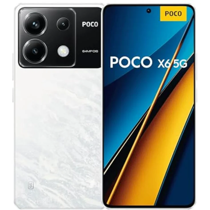 Xiaomi Poco X6 256GB/12GB RAM Dual-SIM weiß – Bild 1