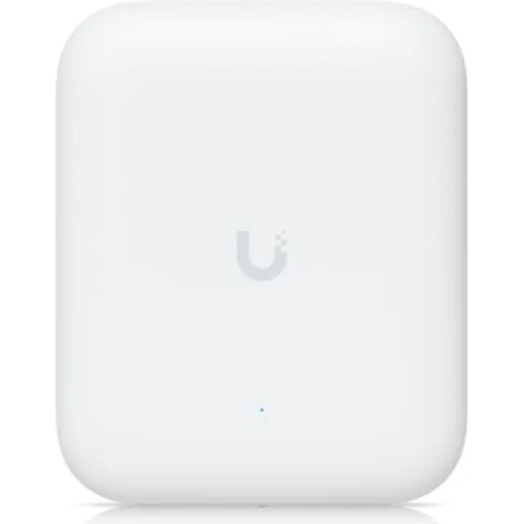 Ubiquiti U7 Pro Outdoor, Allwetter IP67 WiFi 7 AP mit 6 räumlichen Streams, integrierter direktionaler Superantenne und PoE+ Unterstützung, Weiß
