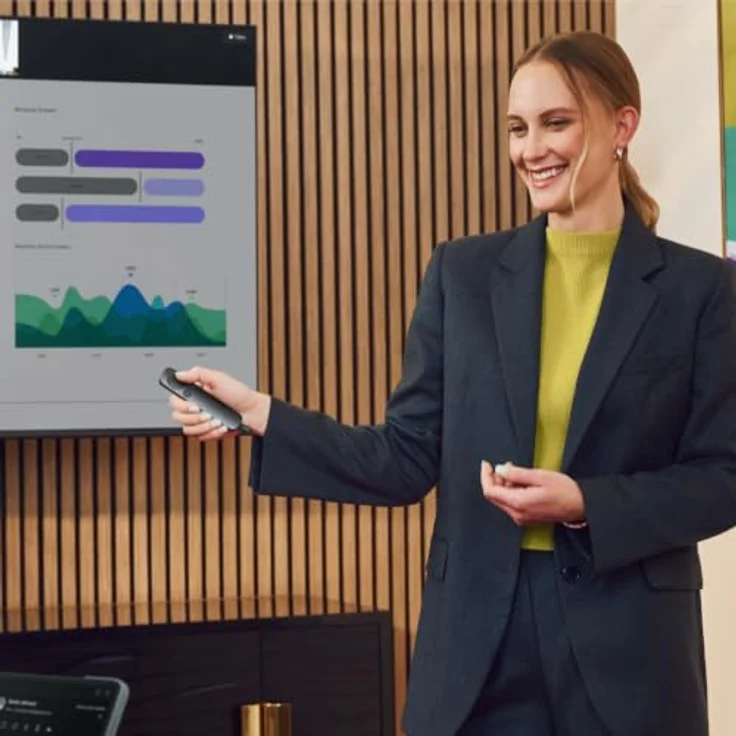 LOGITECH Spotlight 2 Presenter, Graphite, mit haptischem Feedback, digitalen Highlight-Effekten und anpassbaren Aktionen, kompatibel mit macOS und Windows – Bild 4