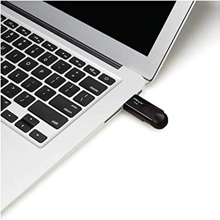 PNY Attaché 4 USB-2.0-Stick 32GB schwarz – Bild 4