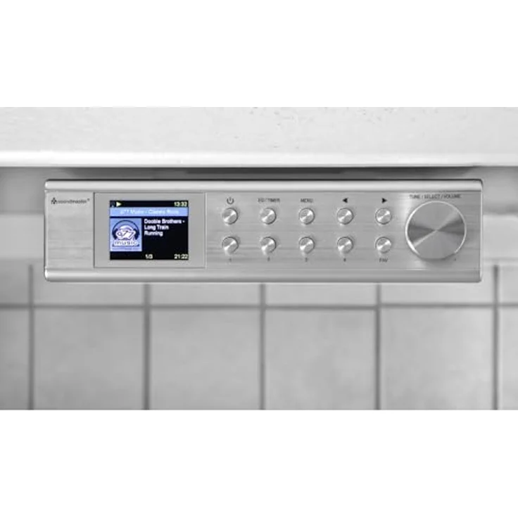 Soundmaster IR1500SI Internetradio DAB+ Digitalradio Netzwerkplayer UPNP Bluetooth Küchenunterbauradio Unterbauradio – Bild 2