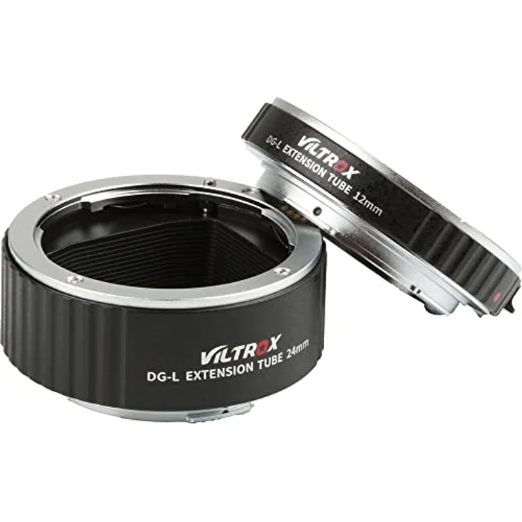 Viltrox 12/24mm L-Mount Makro-Zwischenring, Objektivkonverter für Leica L, Schwarz