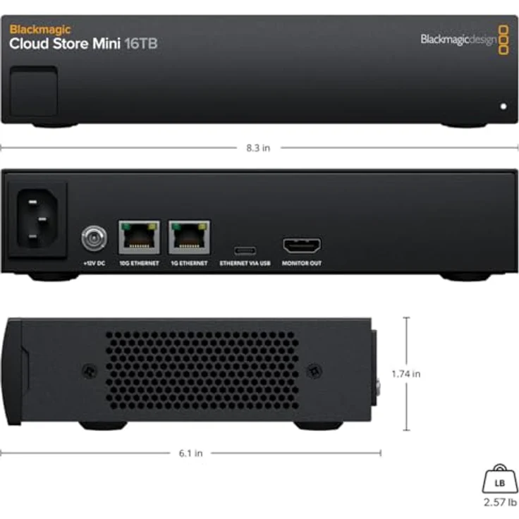Blackmagic Design Cloud Store Mini 16 TB NAS – Bild 4