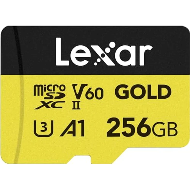 microSDXC Gold Series UHS-II 256GB V60 – Bild 1