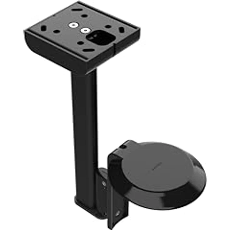 Flexson ERA 100 Deckenhalter FLXE100CM1021, maßgeschneiderte Halterung für Sonos ERA 100, schwarz, 15° Neigung, bis zu 80° schwenkbar, cleveres Kabelmanagement – Bild 1