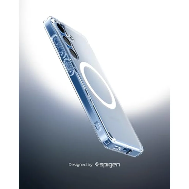 Spigen Ultra Hybrid MagFit Hülle für Samsung Galaxy S25 Plus, Kompatibel mit MagSafe -Clear White – Bild 5