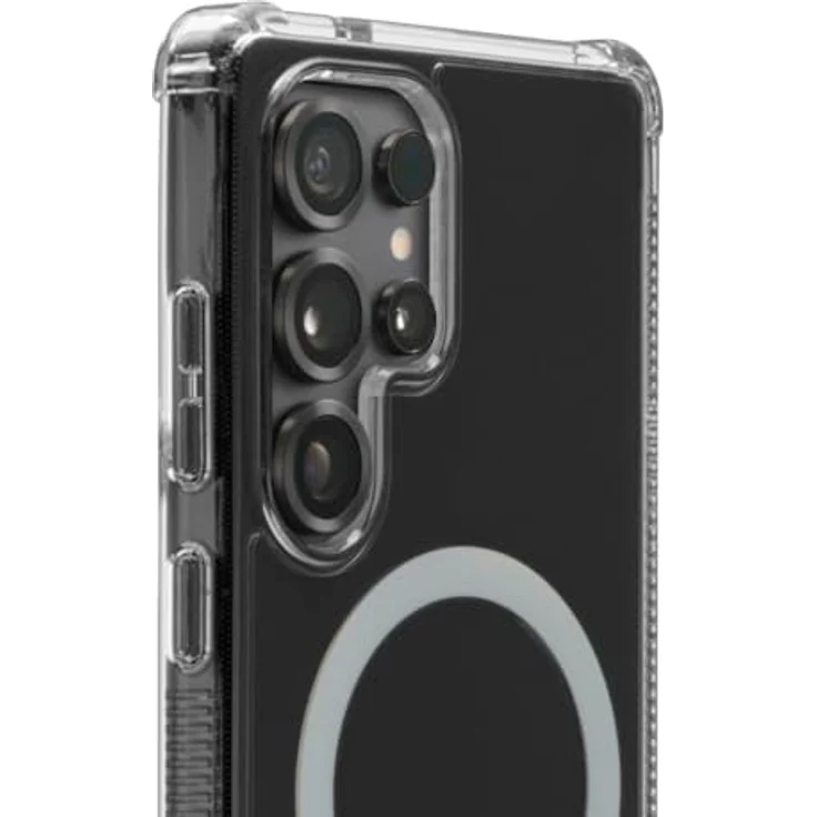 Hama Magnetische Handyhülle Extreme Protect für Samsung Galaxy S25 Ultra, D3O-lizenziert, Qi2 kompatibel, transparente Hülle mit Anti Gelbstich und induktiver Ladefunktion – Bild 10
