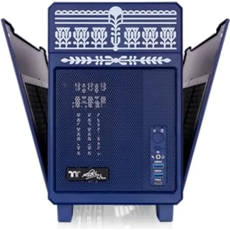 Thermaltake TR100 Mini Tower, Super Compact, limitierte Koralie Edition, unterstützt Grafikkarten bis 360 mm, AiO-Kühlungen bis 280 mm, kompatibel mit Mini ITX Mainboards – Bild 2