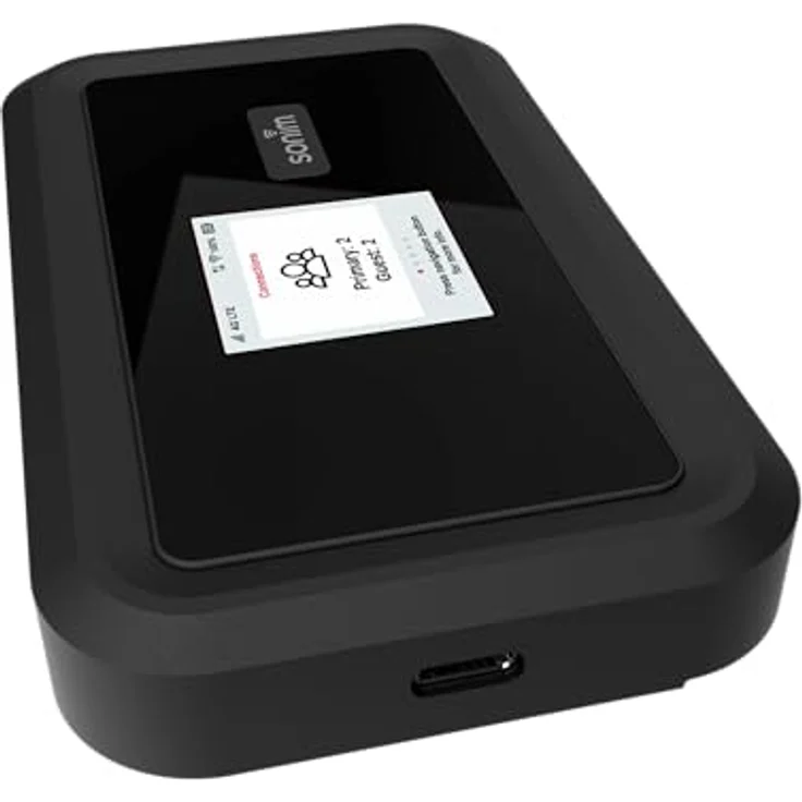 SONIM Zenith H100, 4G Mobiler Hotspot mit LTE Cat-13, 32 gleichzeitigen Verbindungen und Farbbildschirm – Bild 5