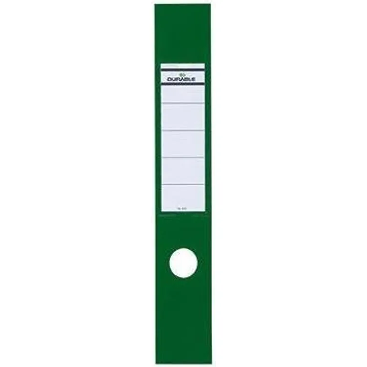 DURABLE Aktenordner Ordnerrückenetikett ORDOFIX® 60 x 390 mm (B x H), beschriftbar mit Online-Beschriftungssoftware DURAPRINT®
