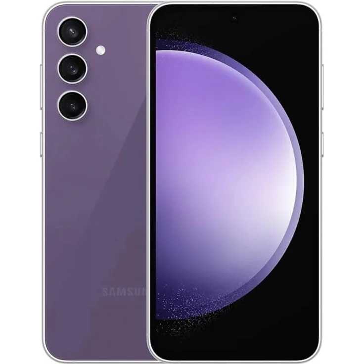 Samsung Galaxy S23 FE Mobiltelefon, 5G, Simlockfrei ohne Vertrag, Android-Smartphone, Handy, 128 GB, Purple – Bild 1