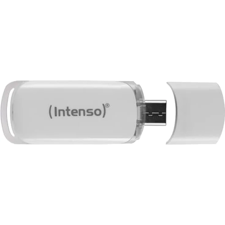 Intenso Flash Line 128 GB - Type C USB-Stick - Super Speed USB 3.1, weiß – Bild 3
