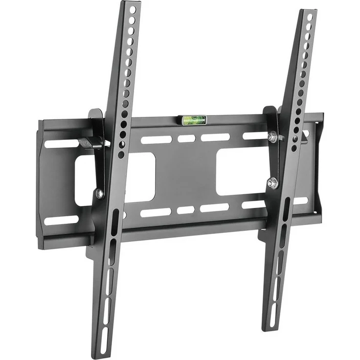 CAVO TV-Halterung neigbar, für Flach & Curved Fernseher & Monitor TV-Wandhalterung, 32-55 Zoll bis 50 kg, max. VESA 400x400 mm, pulverbeschichtet – Bild 1