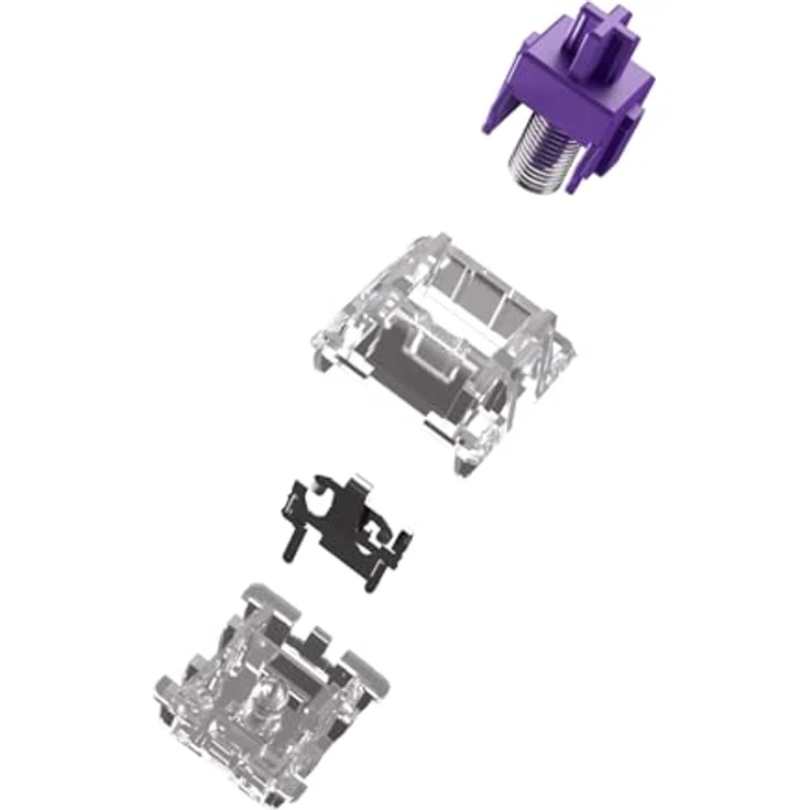 Glorious Mako Standard Switches, mechanisch, 5-Pin, taktil, MX-Stem, 45g - lubed, 110 Stück – Bild 4