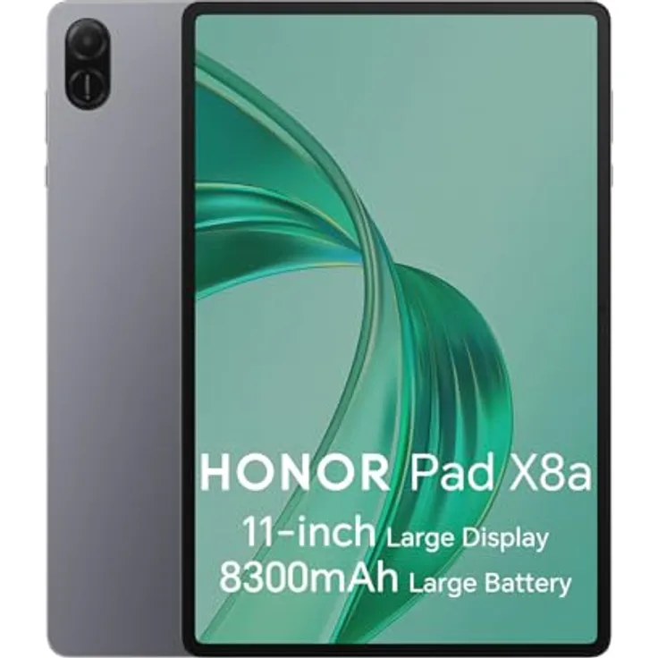 HONOR Pad X8a Tablet 128GB Gray - 8300mAh, 11 Zoll 90Hz Display, Qualcomm SD 680, Wi-Fi/Android 14
