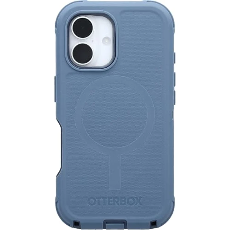 OtterBox Defender Series MagSafe Hülle für iPhone 16, stoßfest, sturzsicher, extrem robust, Schutzhülle, Blau – Bild 2