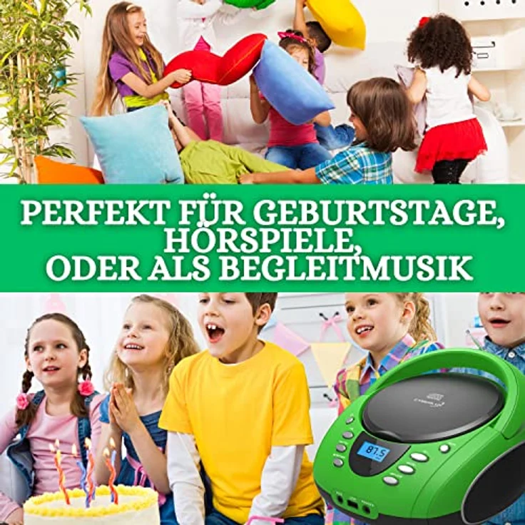 Cyberlux CL-700 CD-Player Grün – Bild 5