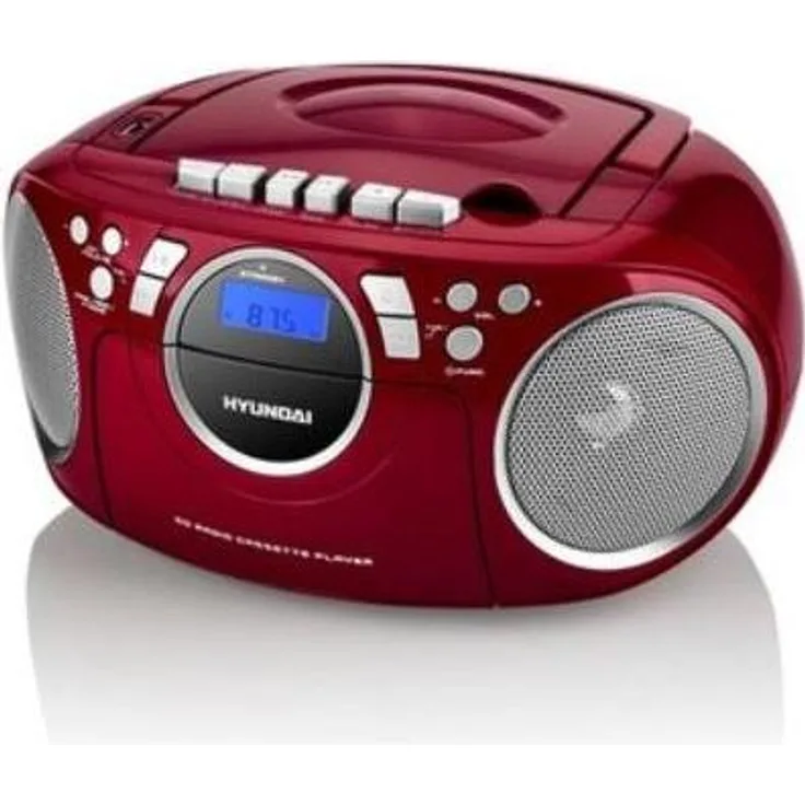 Hyundai TRC788AU3RS (FM), Radio, Rot, kompakt und leistungsstark