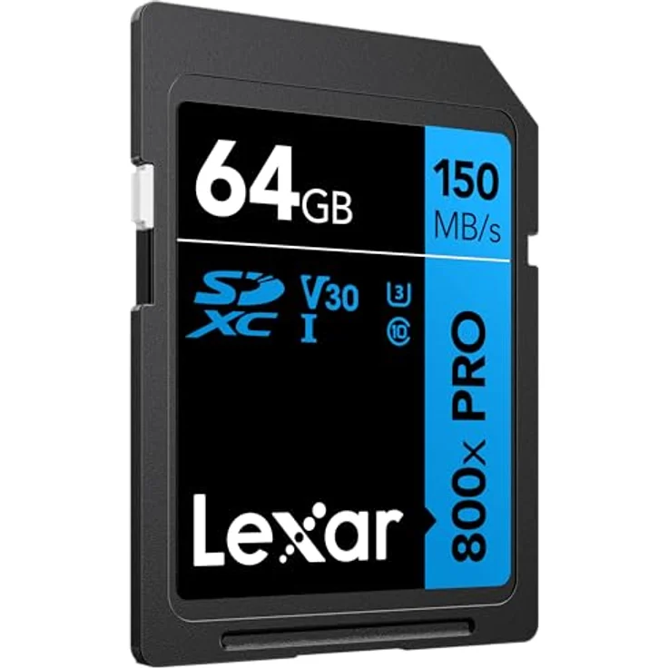 Lexar SDXC PRO Blue Series, 64 GB Speicherkarte, 800x 150MB/s UHS-1 V10 – Bild 4