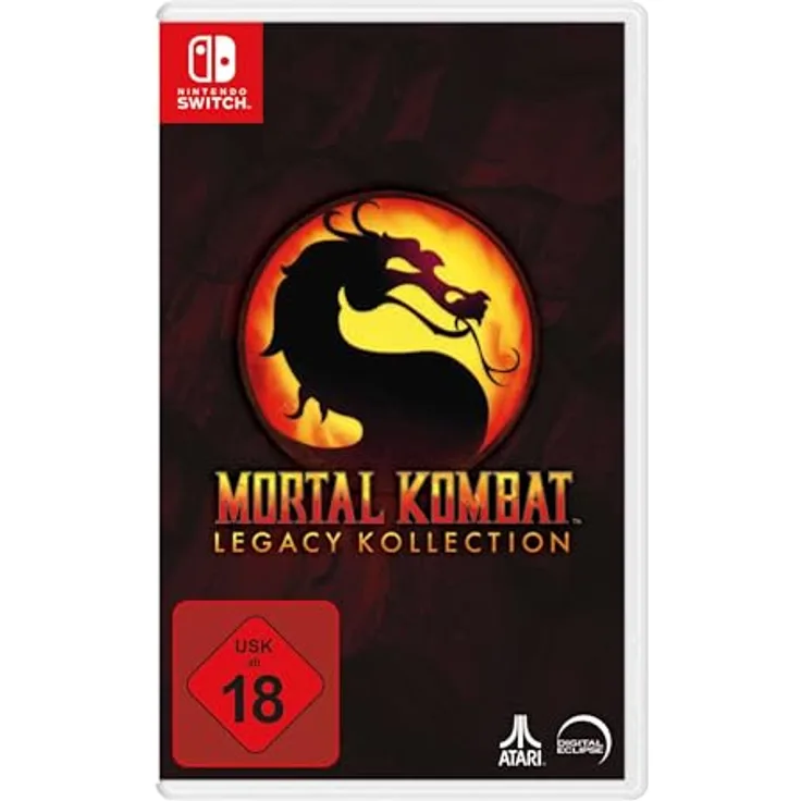 Atari Mortal Kombat: Legacy Kollection - Nintendo Switch, Klassiker und interaktiver Dokumentarfilm mit Online-Spiel und Charakterfreischaltungen