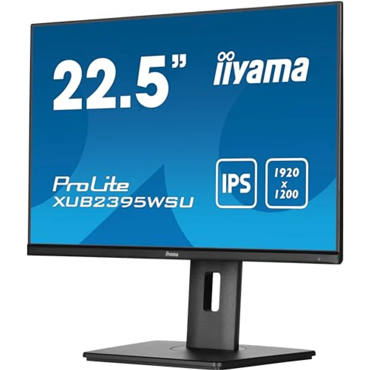 iiyama Prolite XUB2395WSU-B5 57cm 22,5" IPS LED-Monitor 16:10 WUXGA VGA HDMI DP USB2.0 Slim-Line Höhenverstellung Pivot FreeSync schwarz – Bild 3
