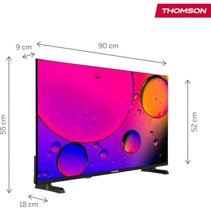 Thomson 40FF2S34, 40 Zoll (100 cm) Full HD LED Smart TV mit Fire TV, Alexa Sprachsteuerung, Bluetooth 5.0 und Triple Tuner – Bild 2